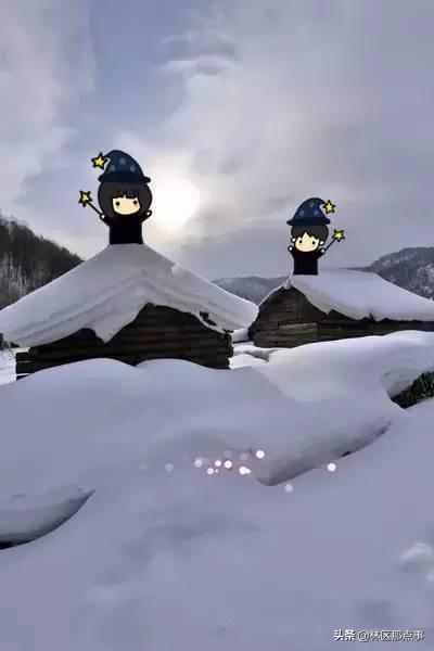 旅游圈和摄影圈里的朋友们 原汁原味原生态的雪景来了!