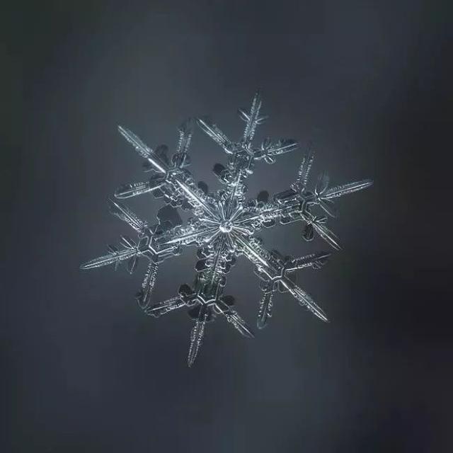 俄罗斯一位摄影师花9年时间，拍下了雪花最美的一面