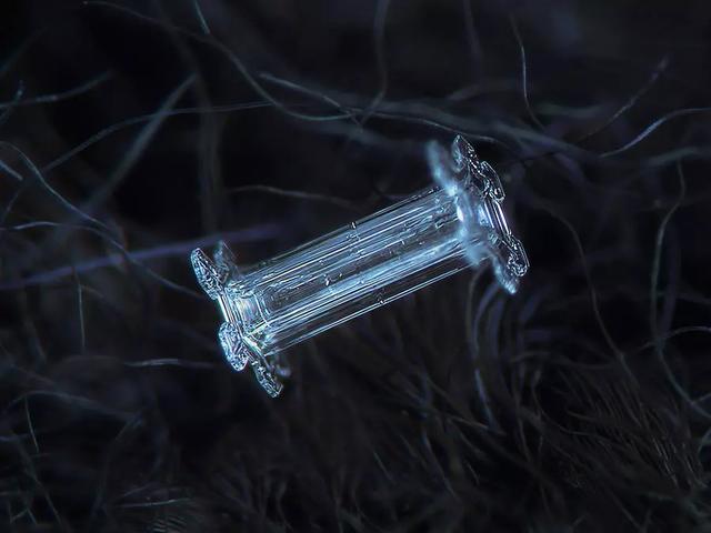 俄罗斯一位摄影师花9年时间,拍下了雪花最美的一面