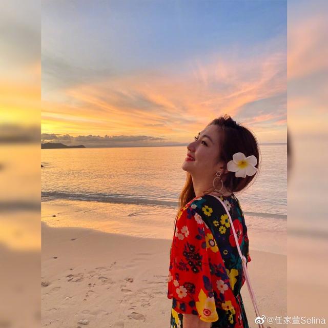 Ella3岁儿子给任家萱拍大片,网友:摄影师是腿控吗