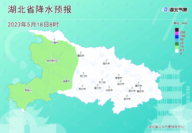 湖北今日这里升温近15℃ 未来三天这些地方还有阵雨