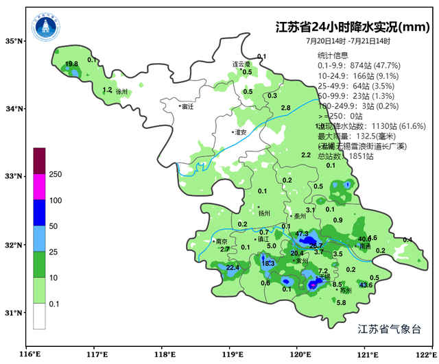 注意！今天夜里到明天江苏这些地方还有暴雨！