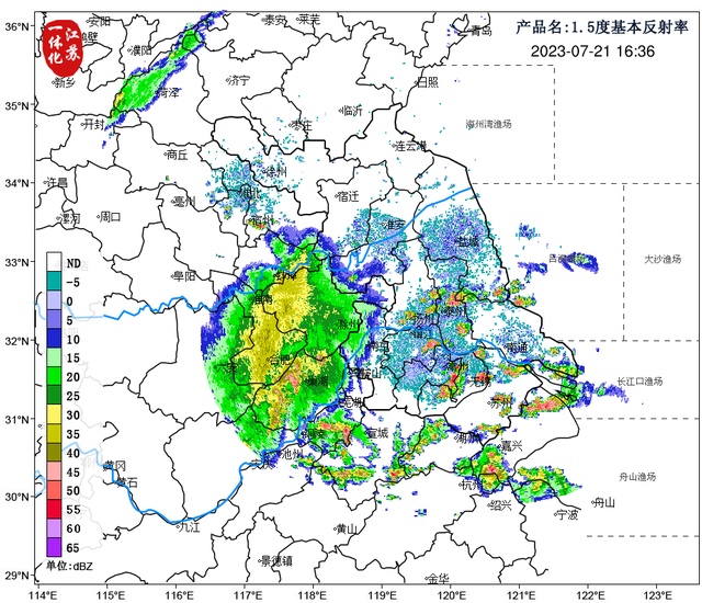 注意！今天夜里到明天江苏这些地方还有暴雨！