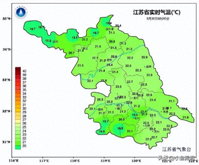 江苏气象最新发布：这些地区有雨，局部大雨